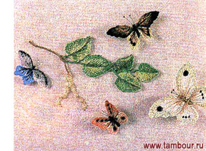 Бабочки - www.tambour.ru