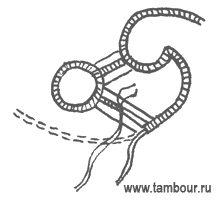 «паучок» из ткани - www.tambour.ru