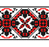 Широкий орнамент для вышивки крестиком - www.tambour.ru