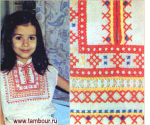 Сорочка для девочки - www.tambour.ru